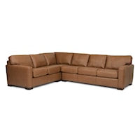 Traditional 4-Seat Sectional Sofa