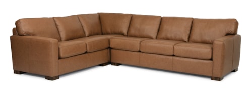 Traditional 3-Piece Sectional Sofa