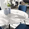 Modway Lippa 47" Round Dining Table