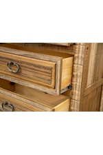 International Furniture Direct Montana Rustic 5-Drawer Bedroom Chest