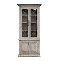 Rustic 4-Door Cabinet
