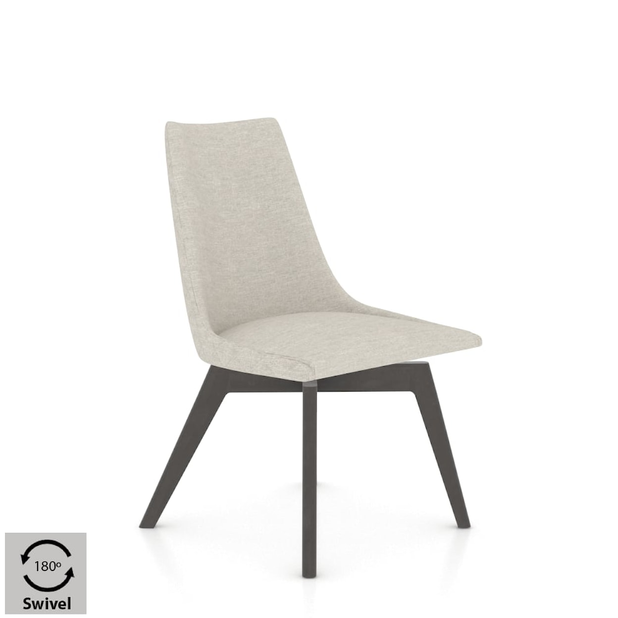 Canadel Downtown Customizable Swivel Dining Chair