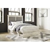 Signature Design Cambeck King Upholstered Bed w/ 4 Drawers
