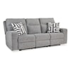 Signature Design by Ashley Biscoe PWR REC Sofa with ADJ Headrest