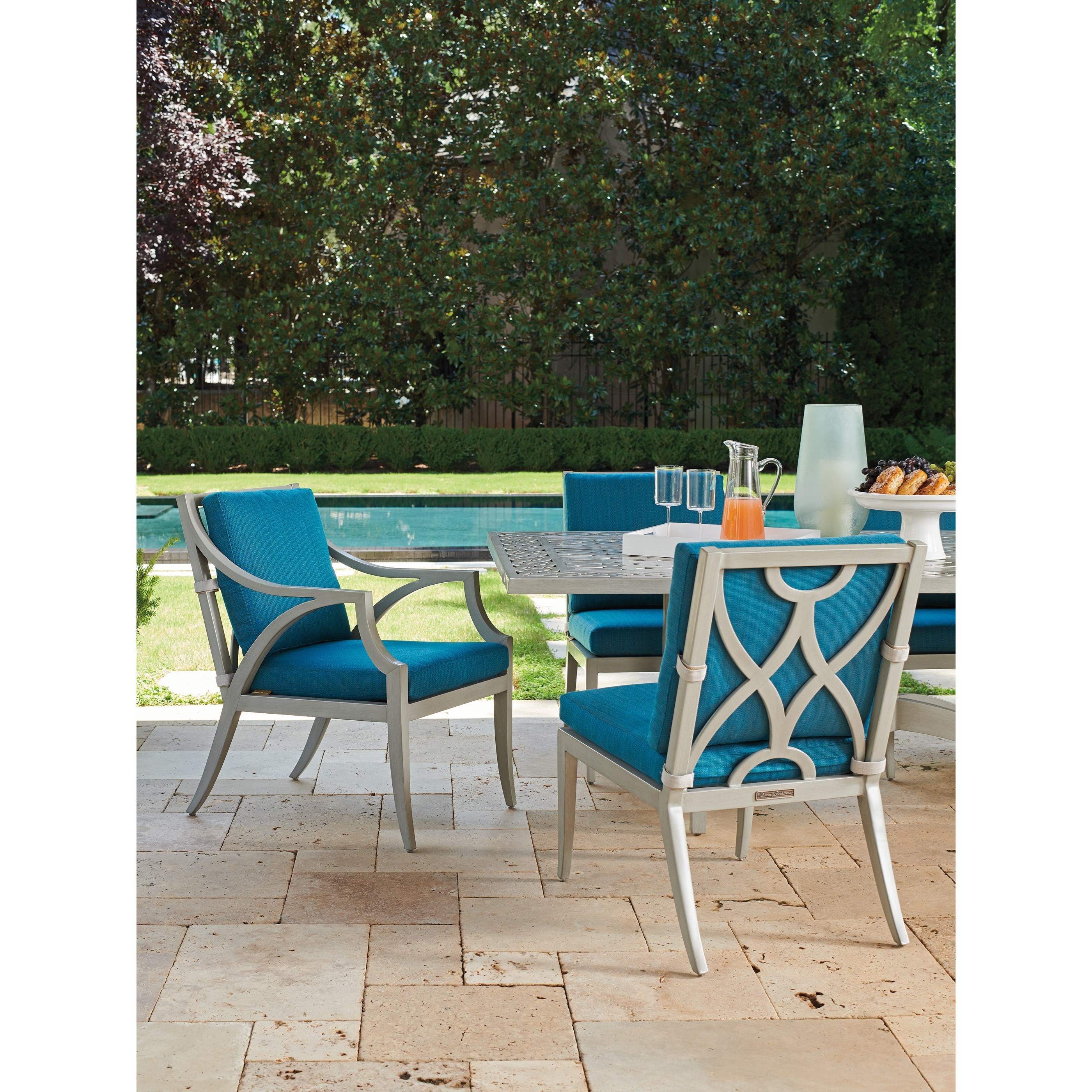 Tommy Bahama Outdoor Living Silver Sands Arm Dining Chair
