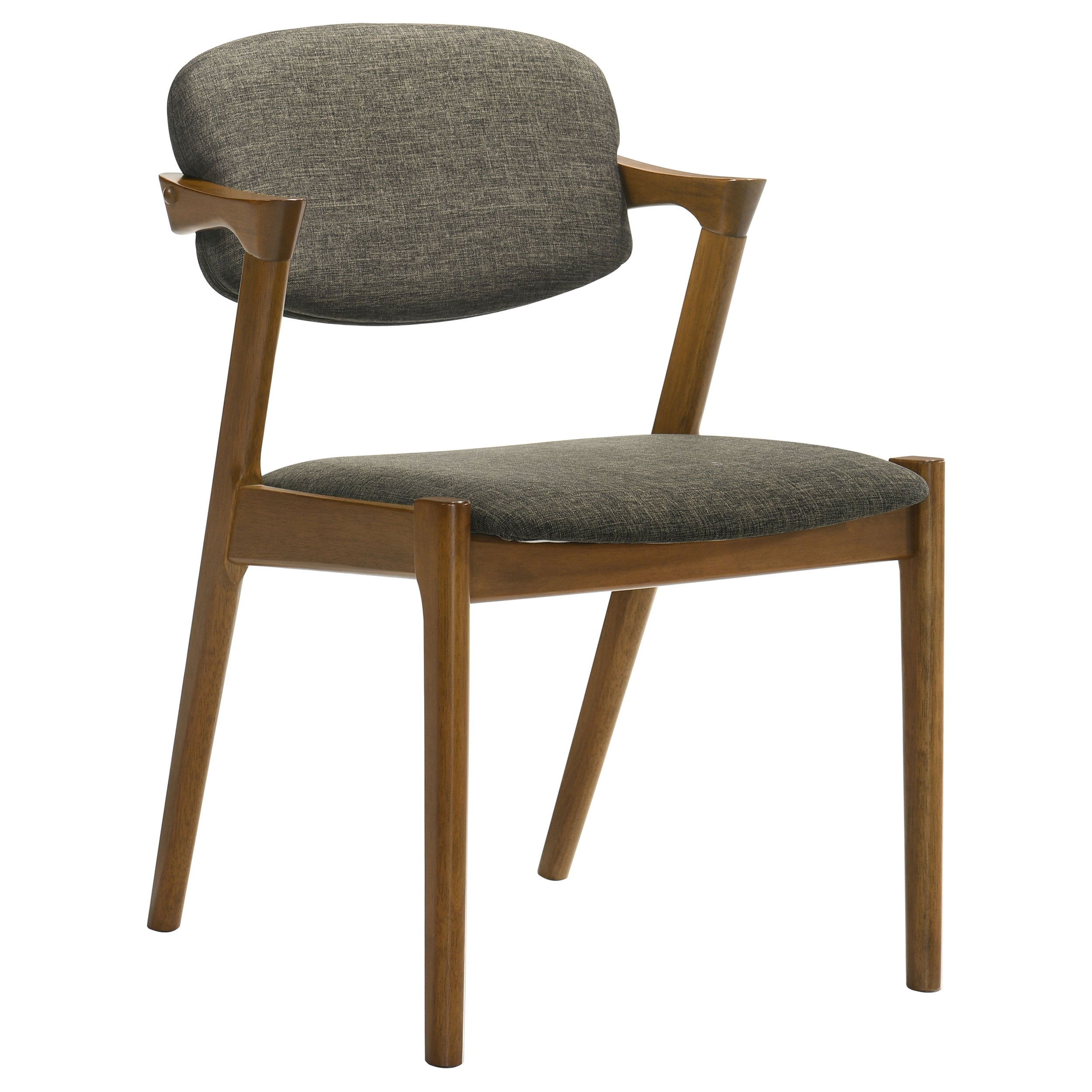 Malone Padded Wood Dining Arm Chair