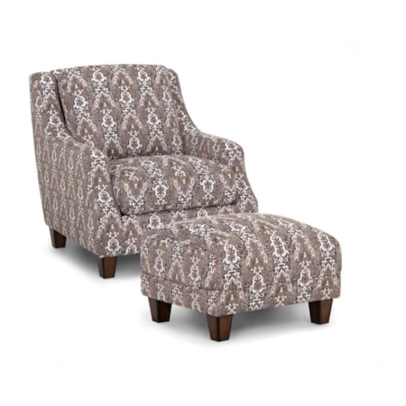 Chair & Ottoman Set