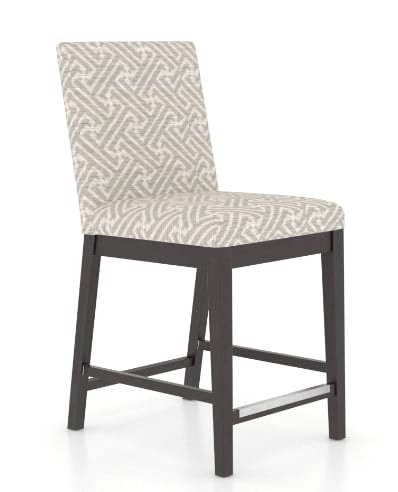 Customizable 24" Upholstered Fixed Stool