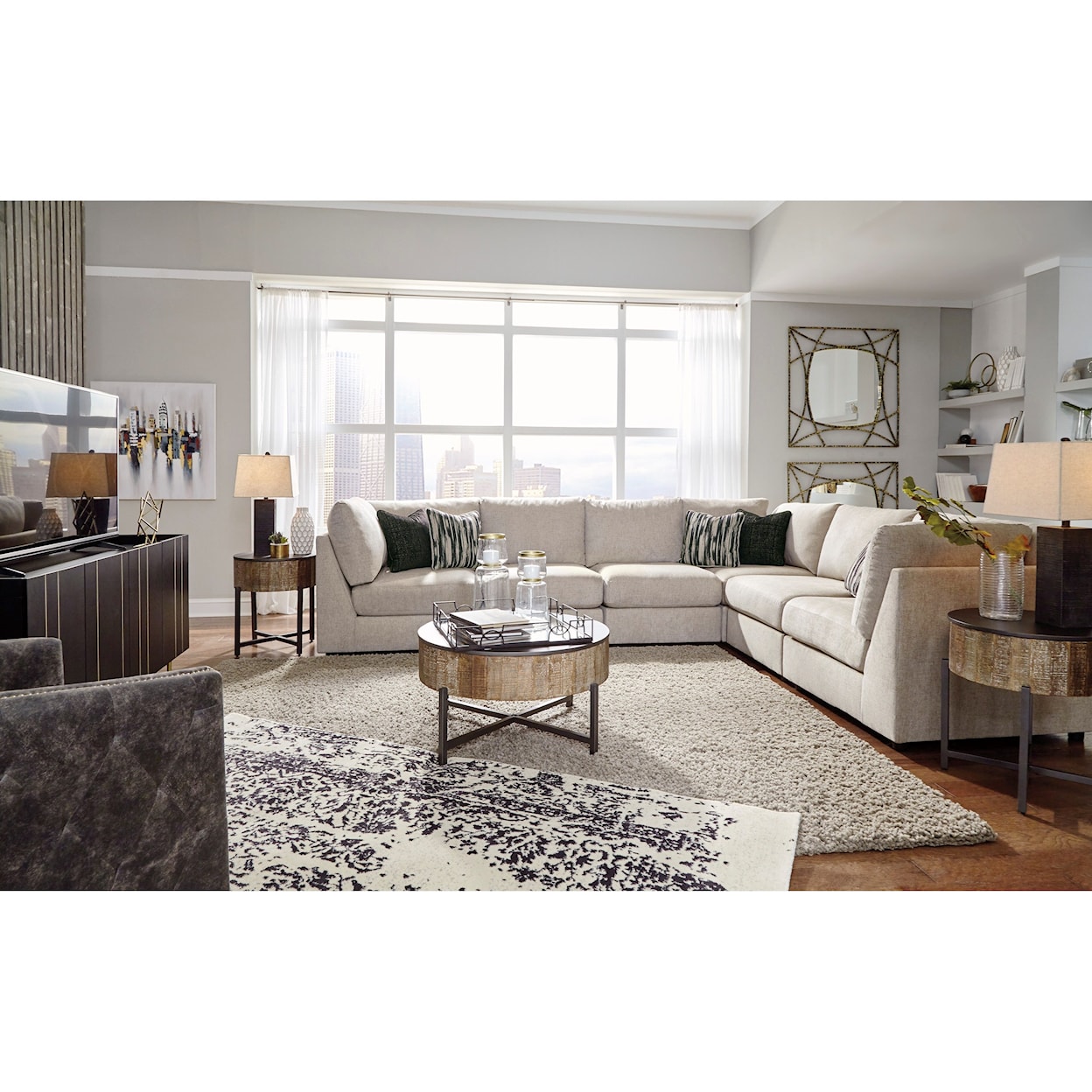 Signature Design by Ashley Kellway 6-Piece Sectional