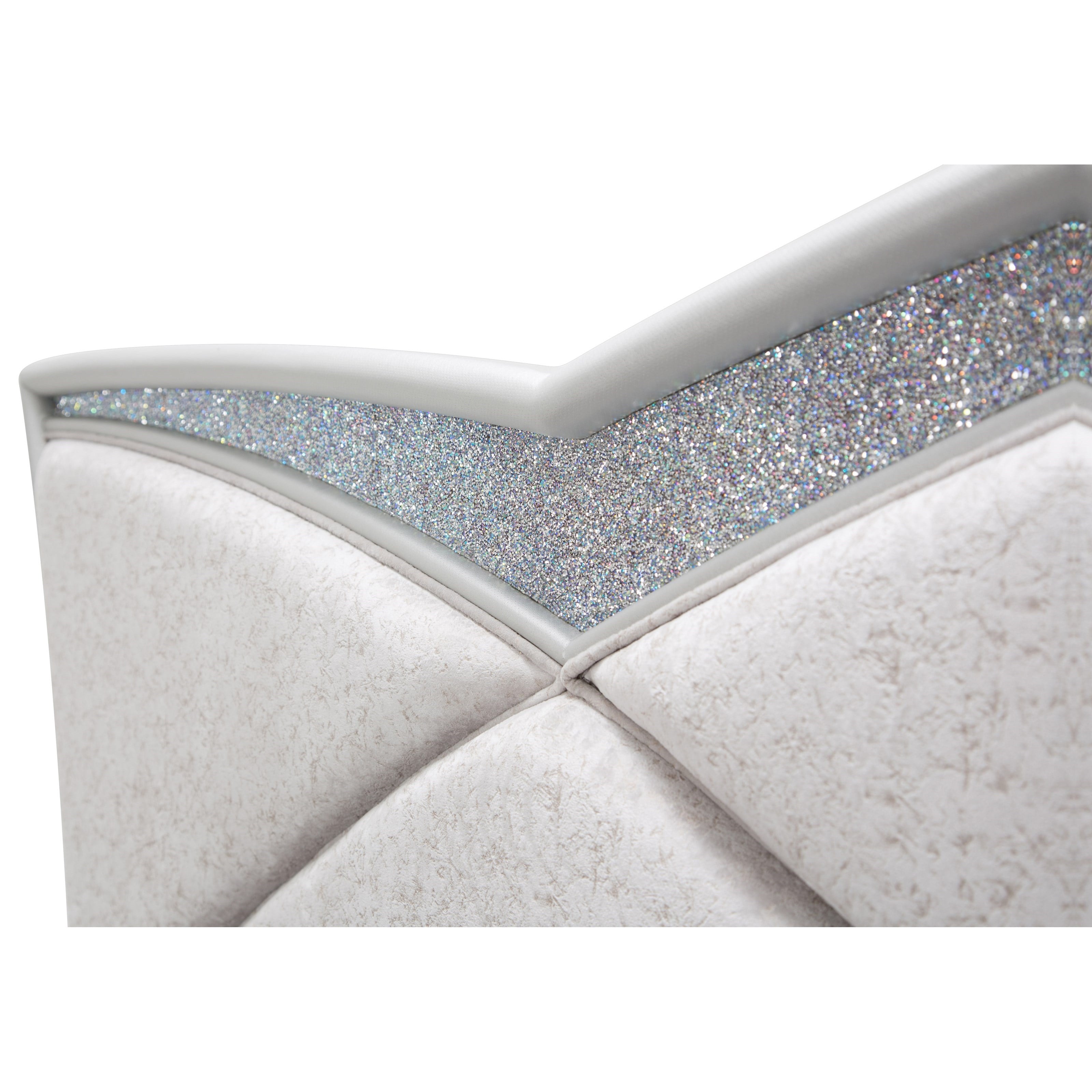 Michael Amini Melrose Plaza Upholstered California King Bed