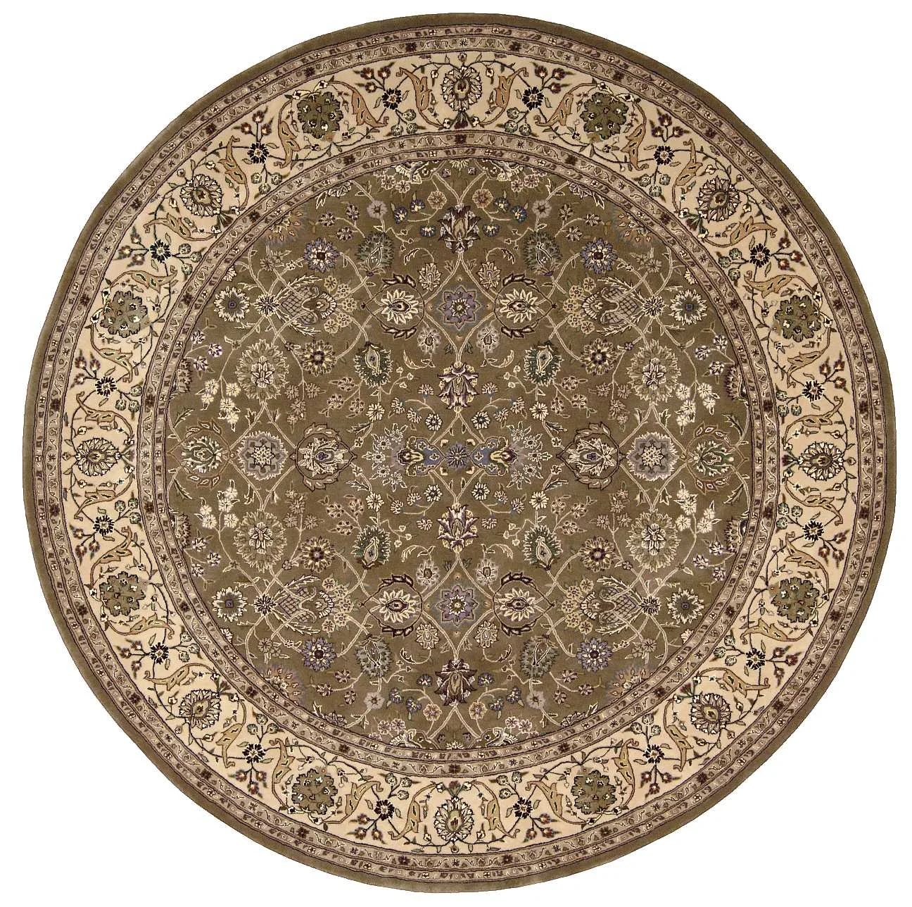 Nourison Nourison 2000 8' Mushroom Round Rug Sprintz Furniture Rugs