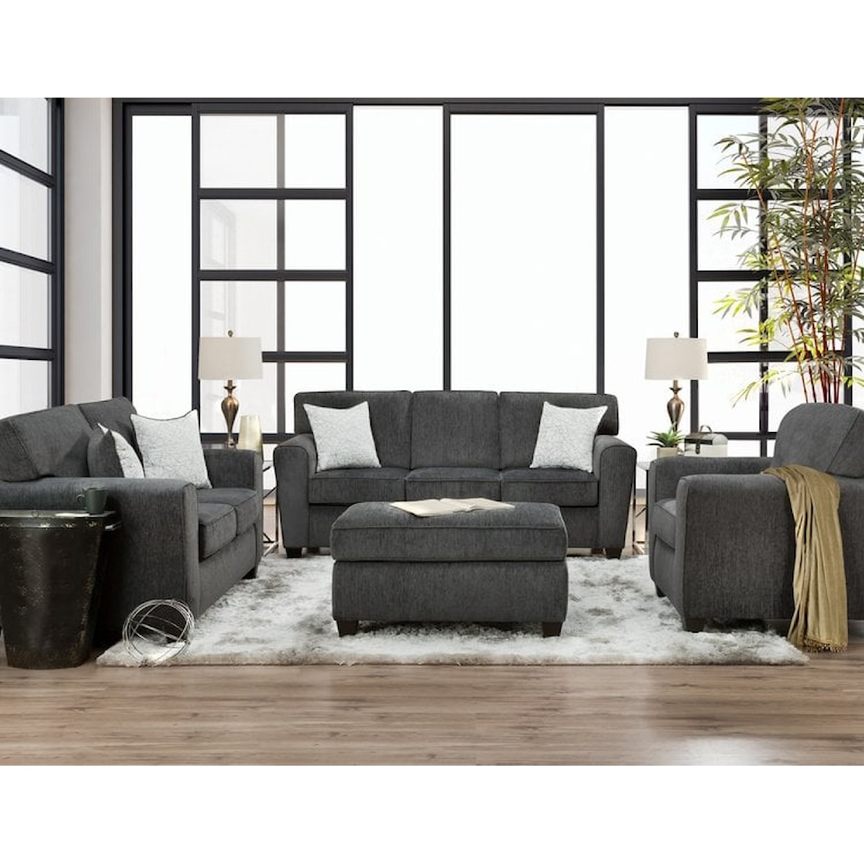 Peak Living 3100 Contemporary Loveseat