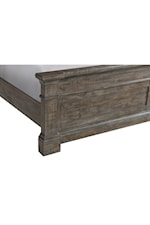 Riverside Furniture Bradford Rustic Traditional Rectangle Cocktail Table