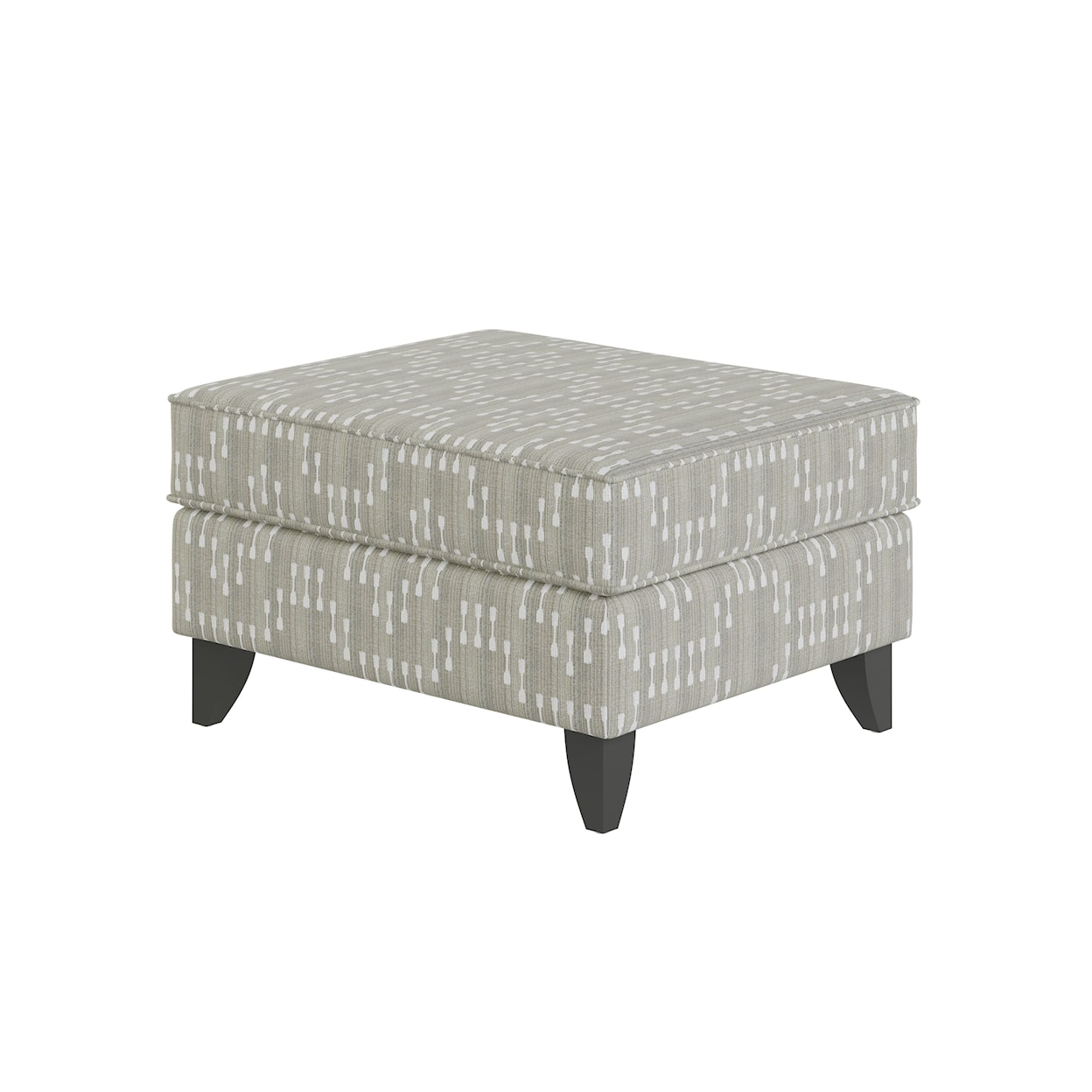 VFM Signature 7000 CHARLOTTE PARCHMENT Accent Ottoman