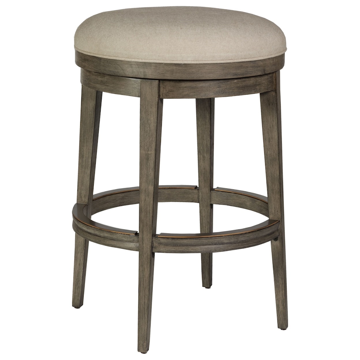 Artistica Cohesion Cecile Backless Swivel Barstool