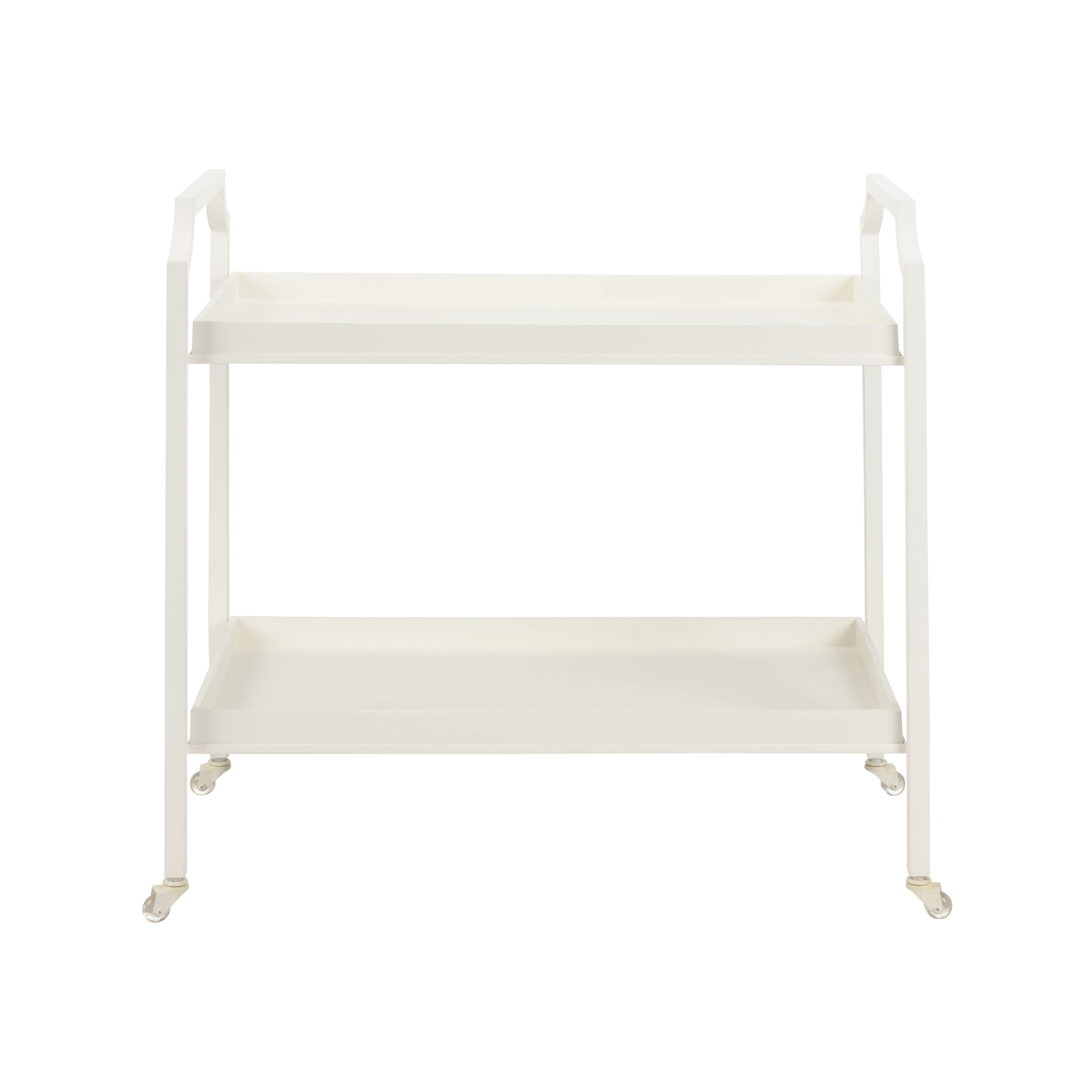 Blake Bar Cart - White