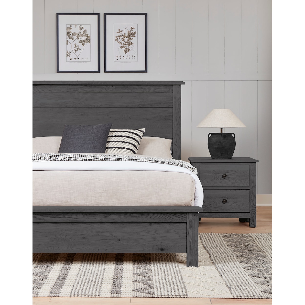 Vaughan Bassett Custom Express Queen Farmhouse Bed