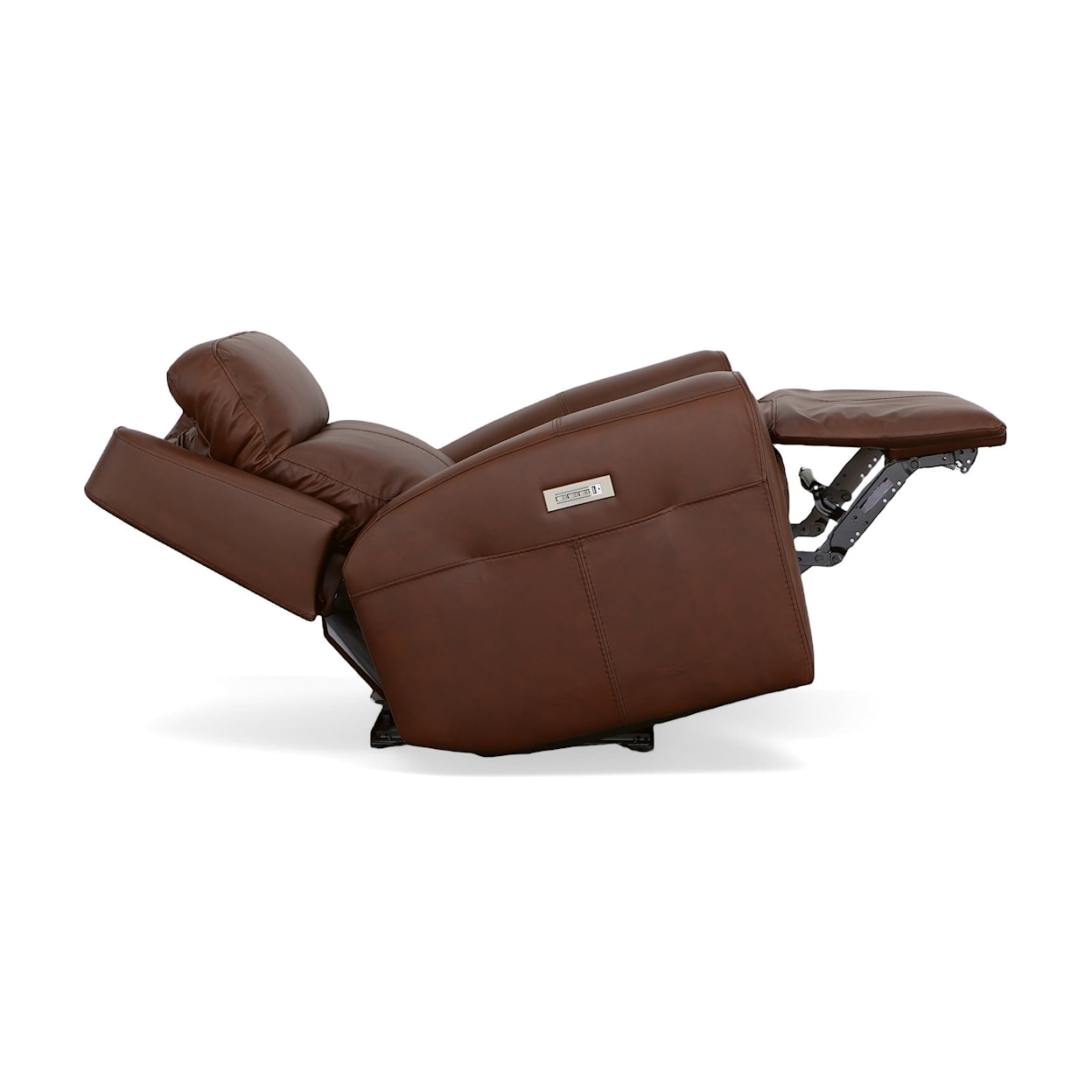 Flexsteel Barnett Power Recliner with Power Headrest & Lumbar