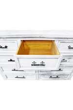 Cottage Creek Furniture Dallas Rustic 9-Drawer Chest