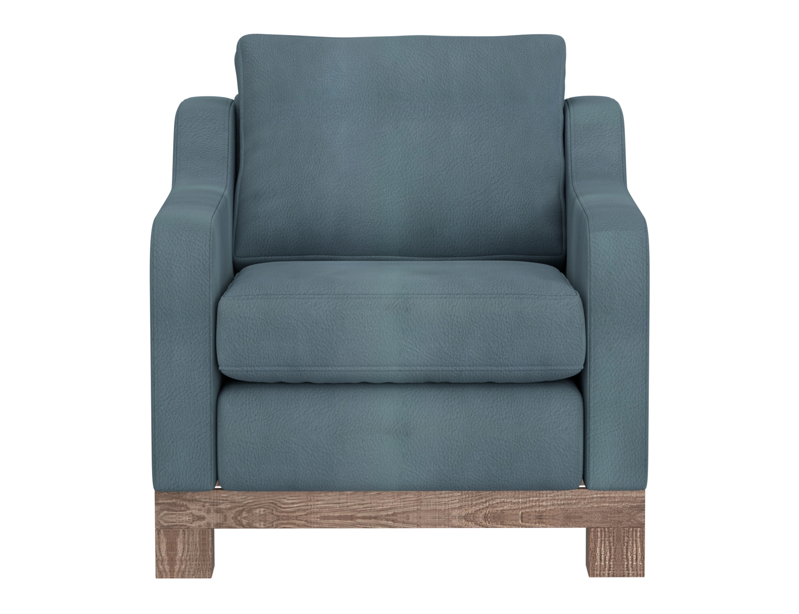 Armchair with Sloped Arms