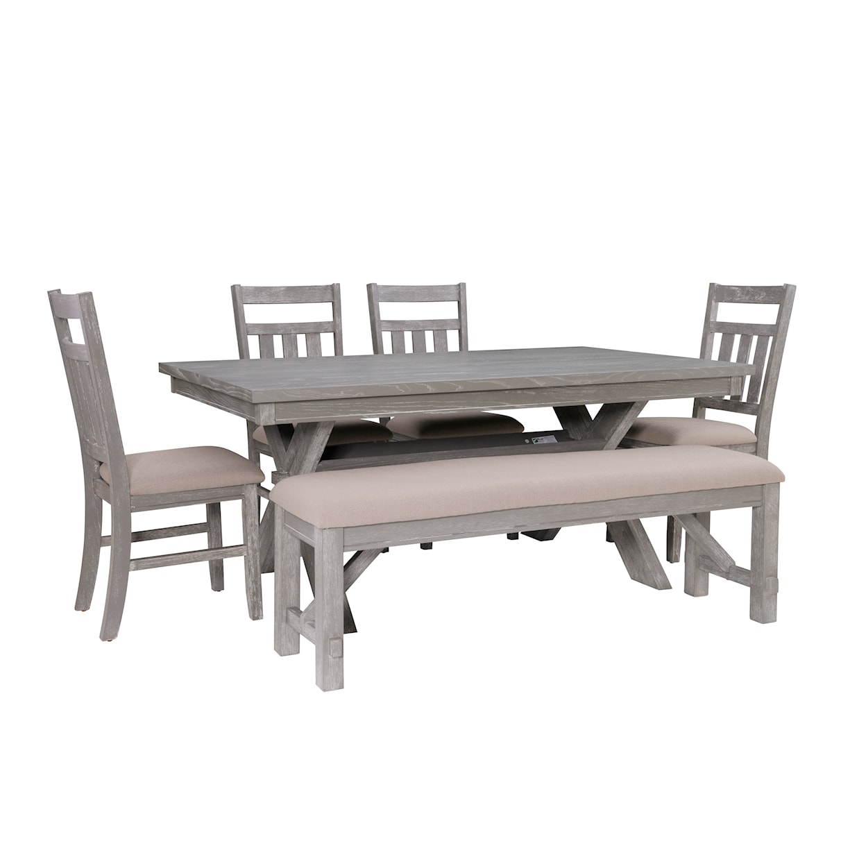 Powell Turino 6-Piece Dining Set