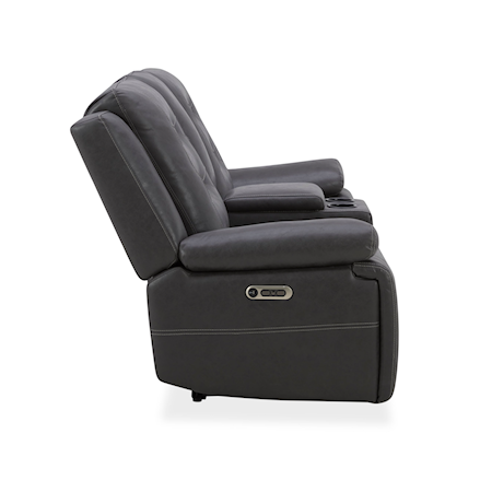 Power Reclining Console Loveseat