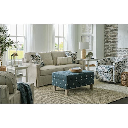 2-Cushion Slipcover Sofa