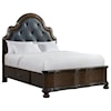 Elements International Avery- Queen 2-Drawer Platform Storage Bed