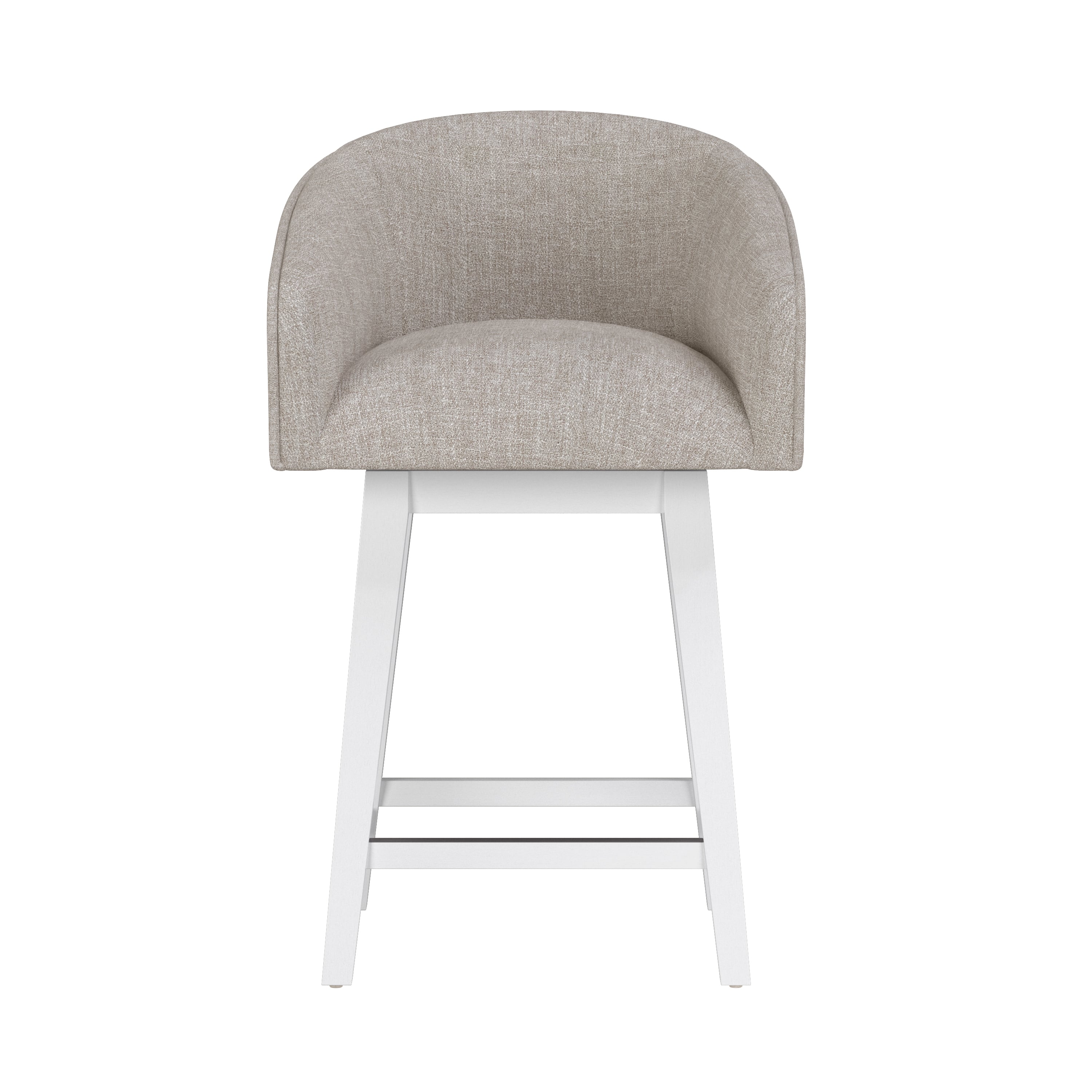 Barrel Back Adjustable Swivel Stool