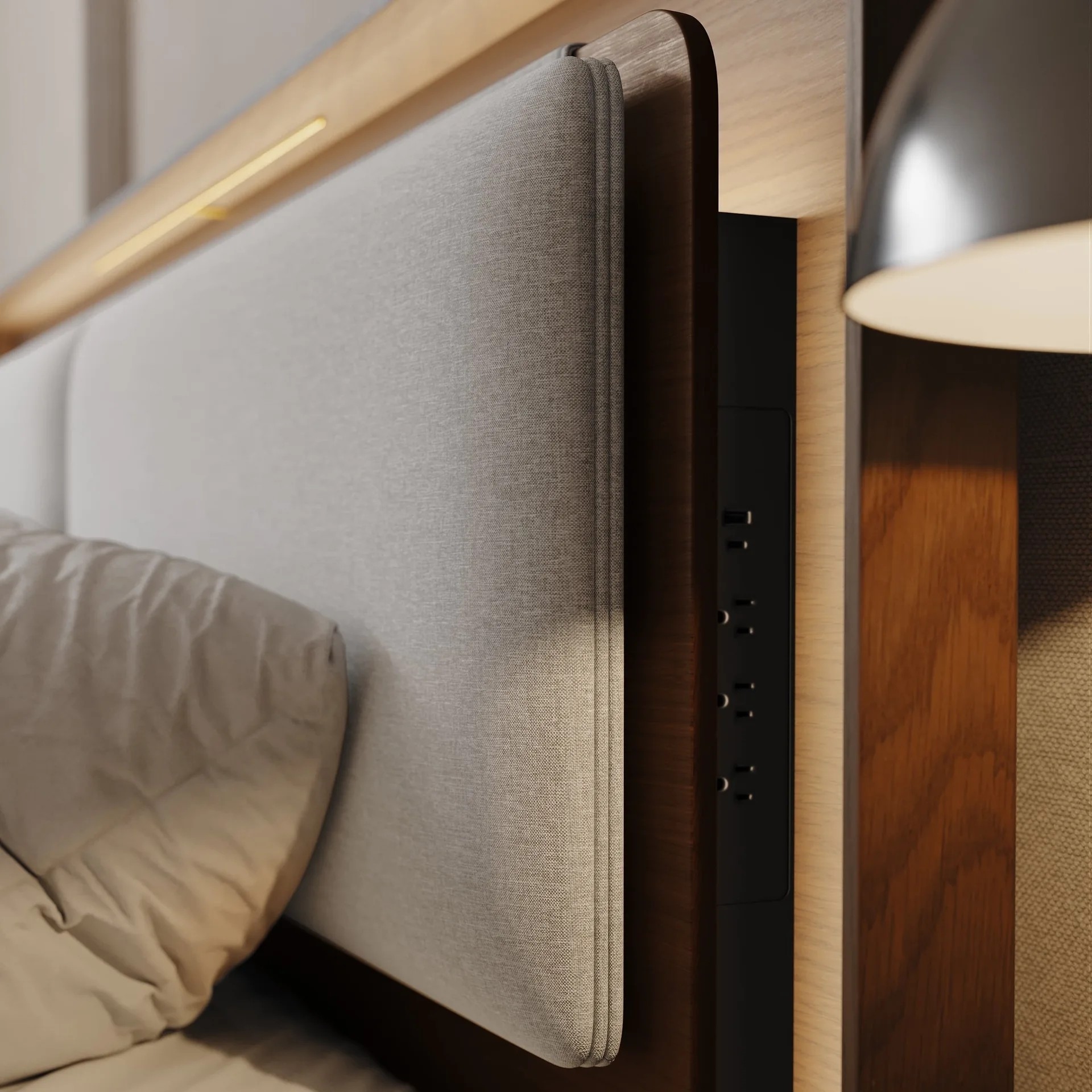 BDI Contour Queen Headboard Cushion