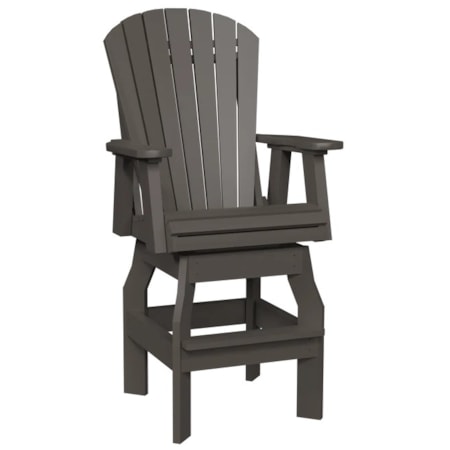 Adirondack Swivel Bar Chair
