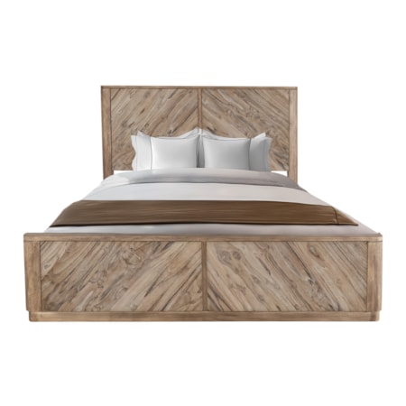 Queen Panel Bed