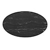 Modway Lippa 54" Marble Oval Dining Table