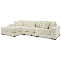 3-Piece Sectional With Chaise