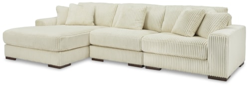 3-Piece Sectional With Chaise