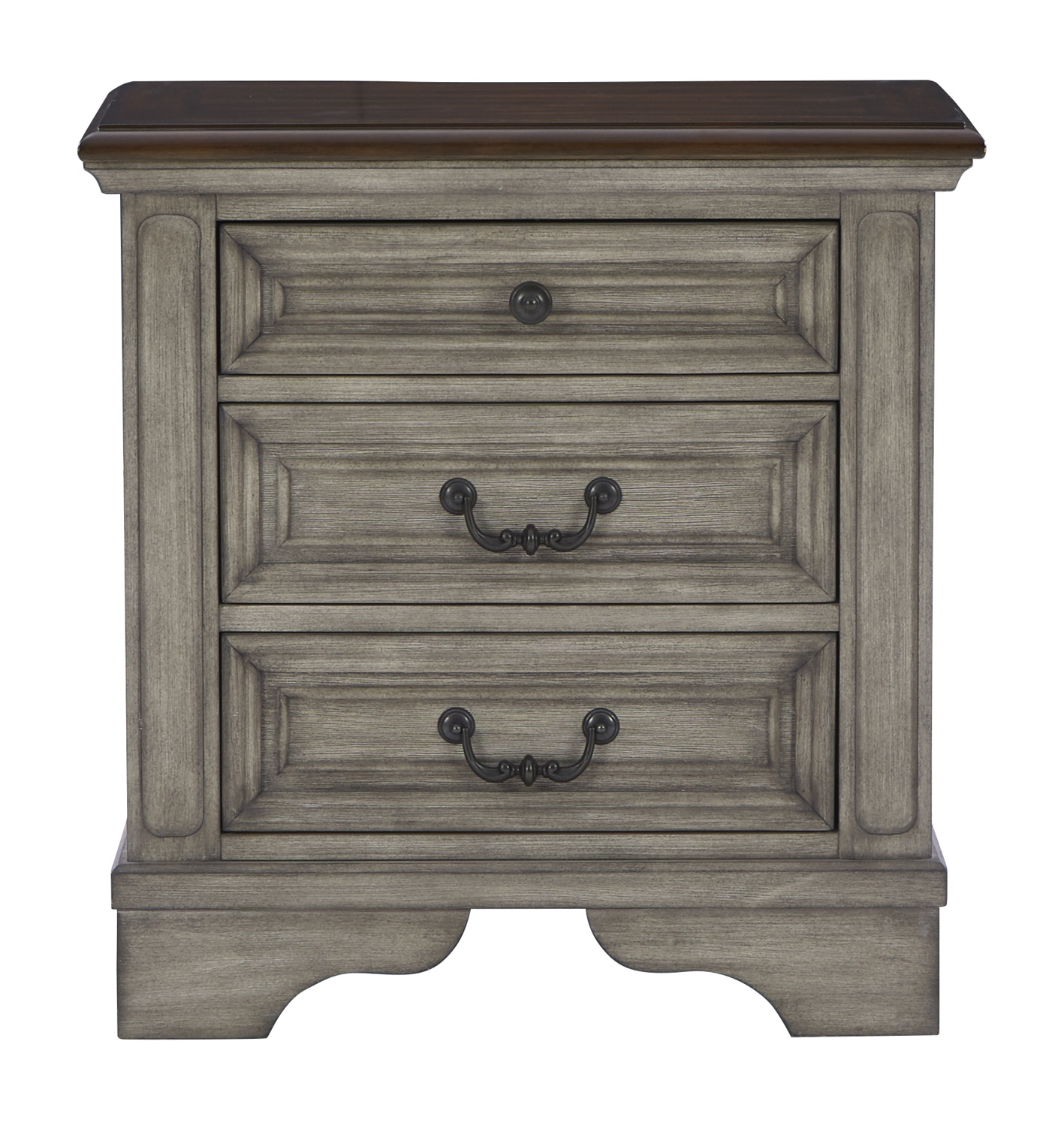 Signature Design By Ashley Lodenbay B751-93 Traditional Nightstand With ...