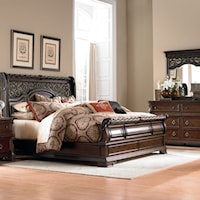 Traditional 3-Piece California King Bedroom Set with Felt Lined Drawers