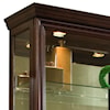 Pulaski Furniture Curios Two-Way Sliding Door Curio Cabinet