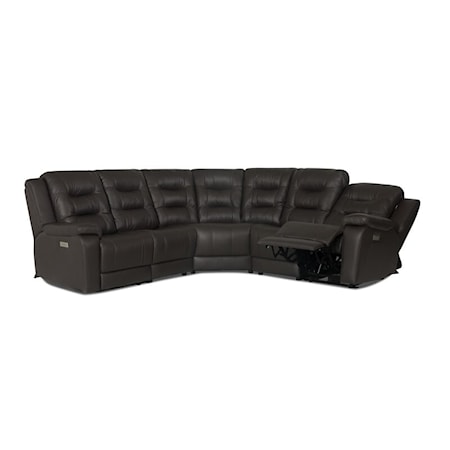 Leighton 5-Piece Power Reclining Sectional