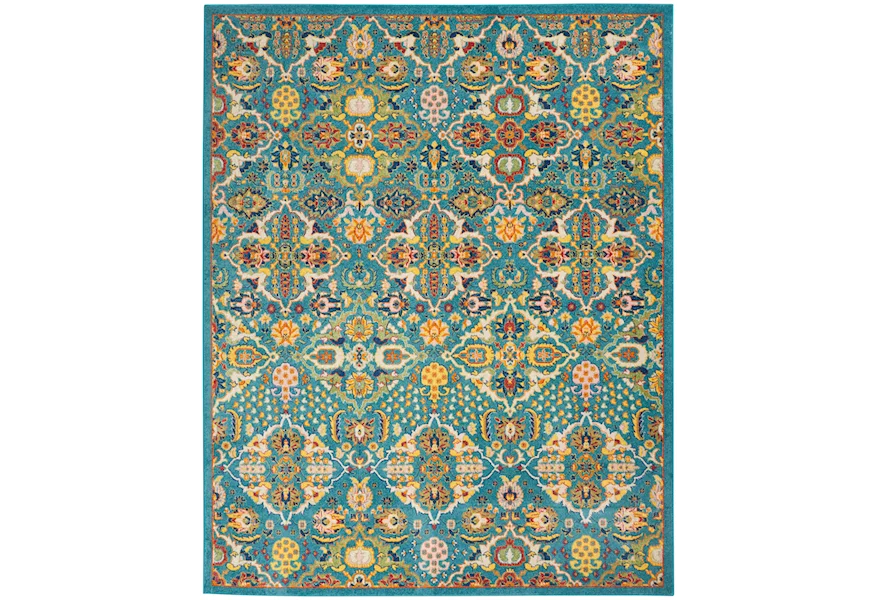 Allur 7'10" x 9'10"  Rug by Nourison at Home Collections Furniture