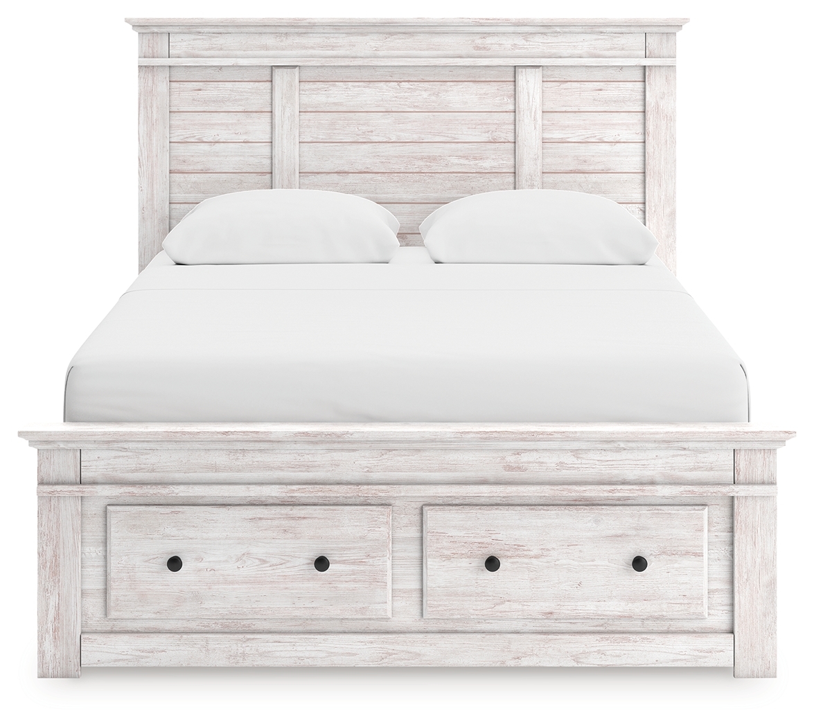Signature Design by Ashley Makidern Queen Panel Storage Bed
