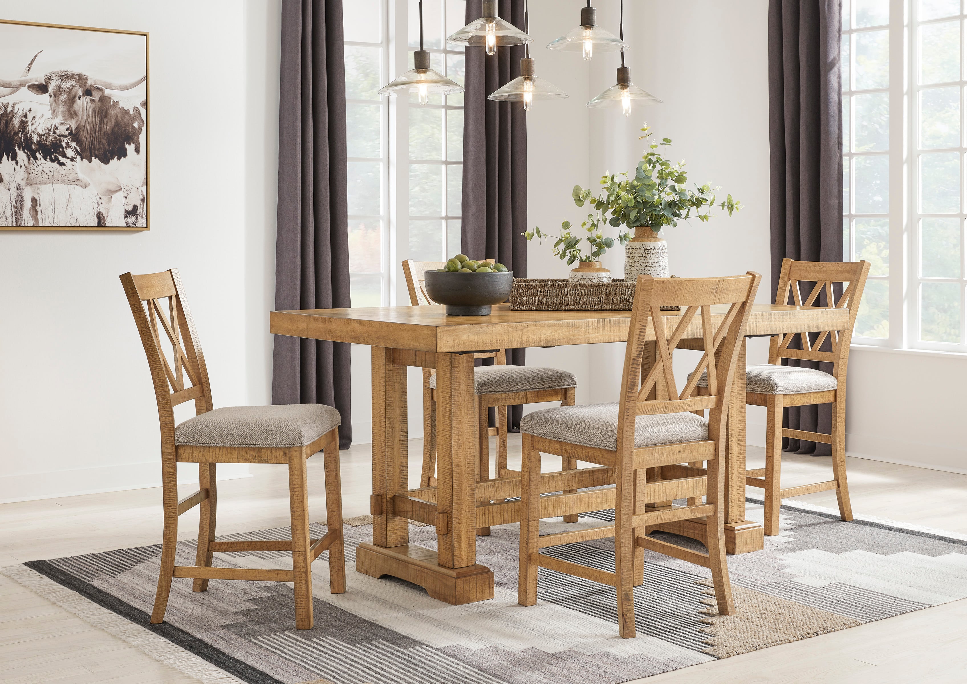 5-Piece Counter Dining Set