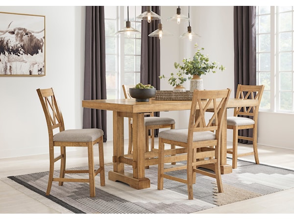 5-Piece Counter Dining Set