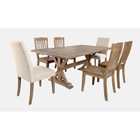 7-Piece Dining Table and Chair Set