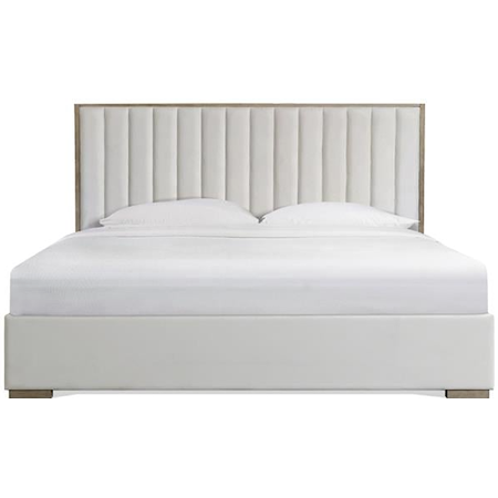 Contemporary Upholstered Queen Bed