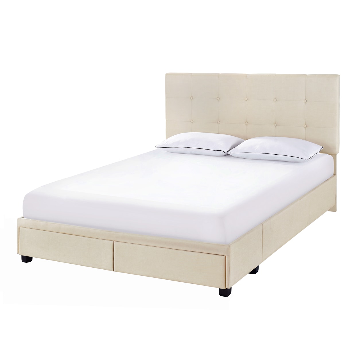 Accentrics Home Fashion Beds Queen Upholstered Bed