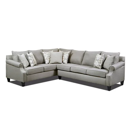 Transitional Sectional Sofa