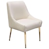 Diamond Sofa Furniture Quinn Set of 2 Dining Chairs w/ Metal Legs