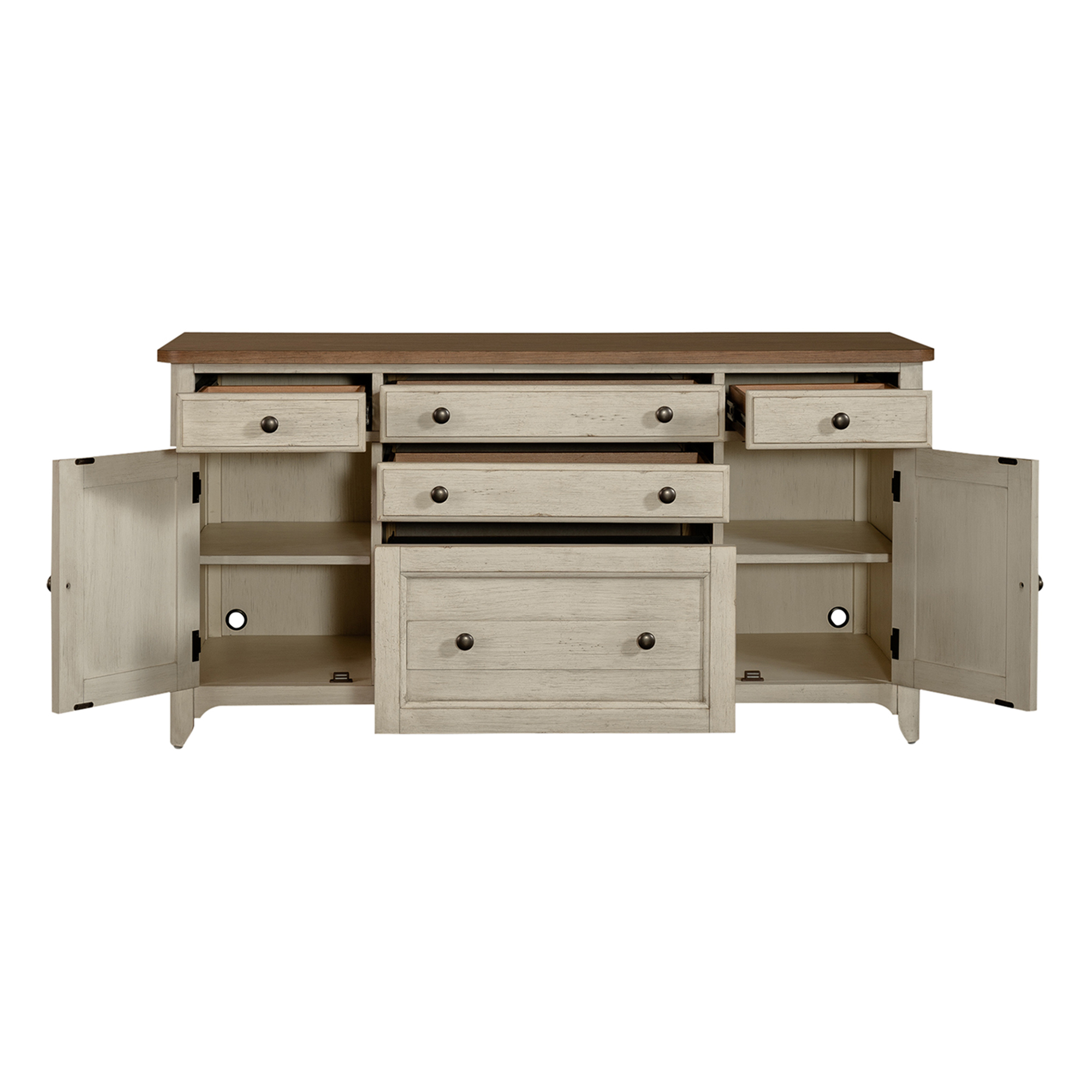 Liberty Furniture Farmhouse Reimagined Door Credenza