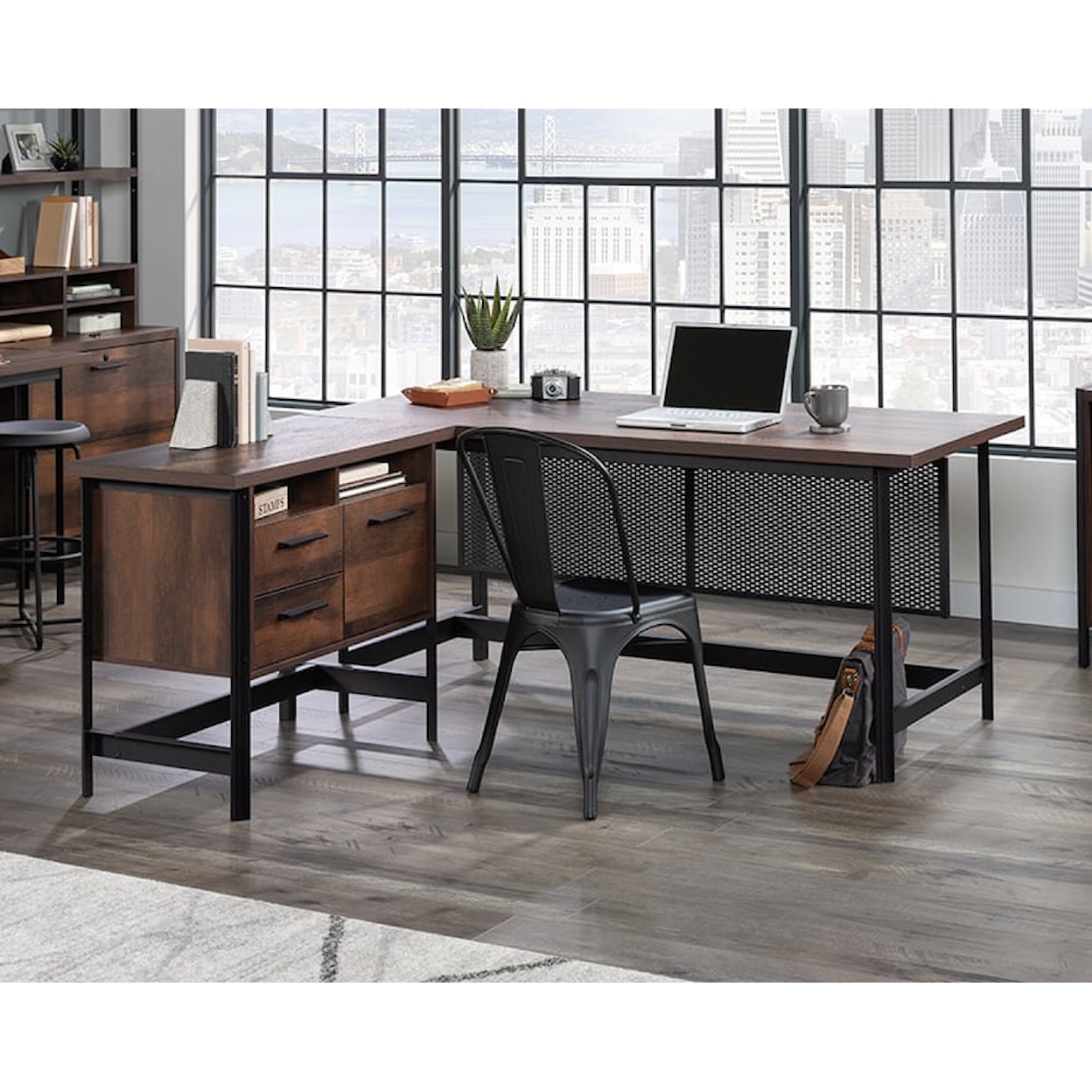 Sauder Briarbrook L-Shaped Computer Desk